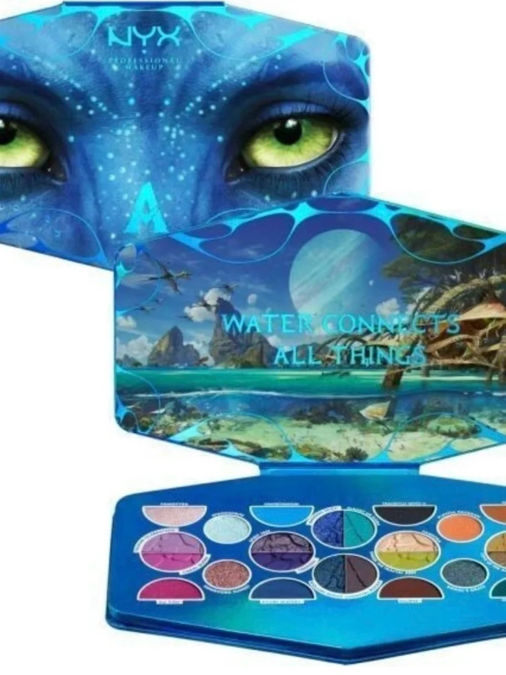 NYX Eyeshadow Avatar Way Of Water Colour Palette